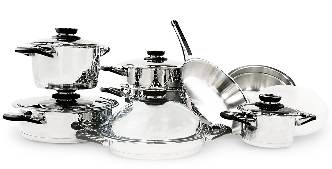 batterie de cuisine inox